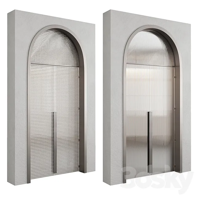 Arched doors №2 3D Model