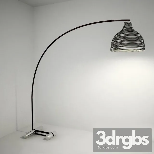 Arched Floor Lamp 3D Model Download