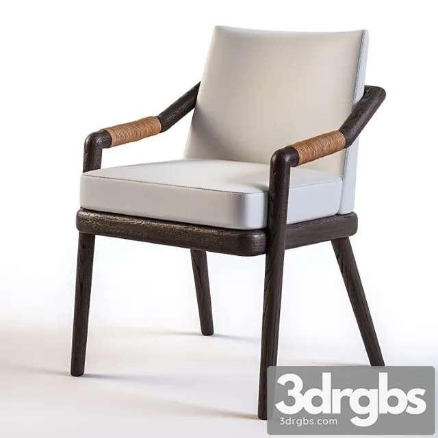 Archer Chair By Christian Liaigre 3D Model Download
