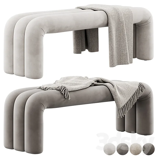 Arches Bench by Joel Edmondson 3D Model Arches Bench by Joel Edmondson 3D Model