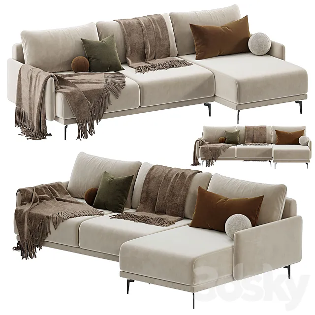 Archi Sofa 3D Model Archi Sofa 3D Model