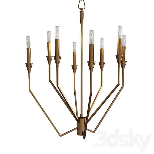 Archie chandelier 3D Model