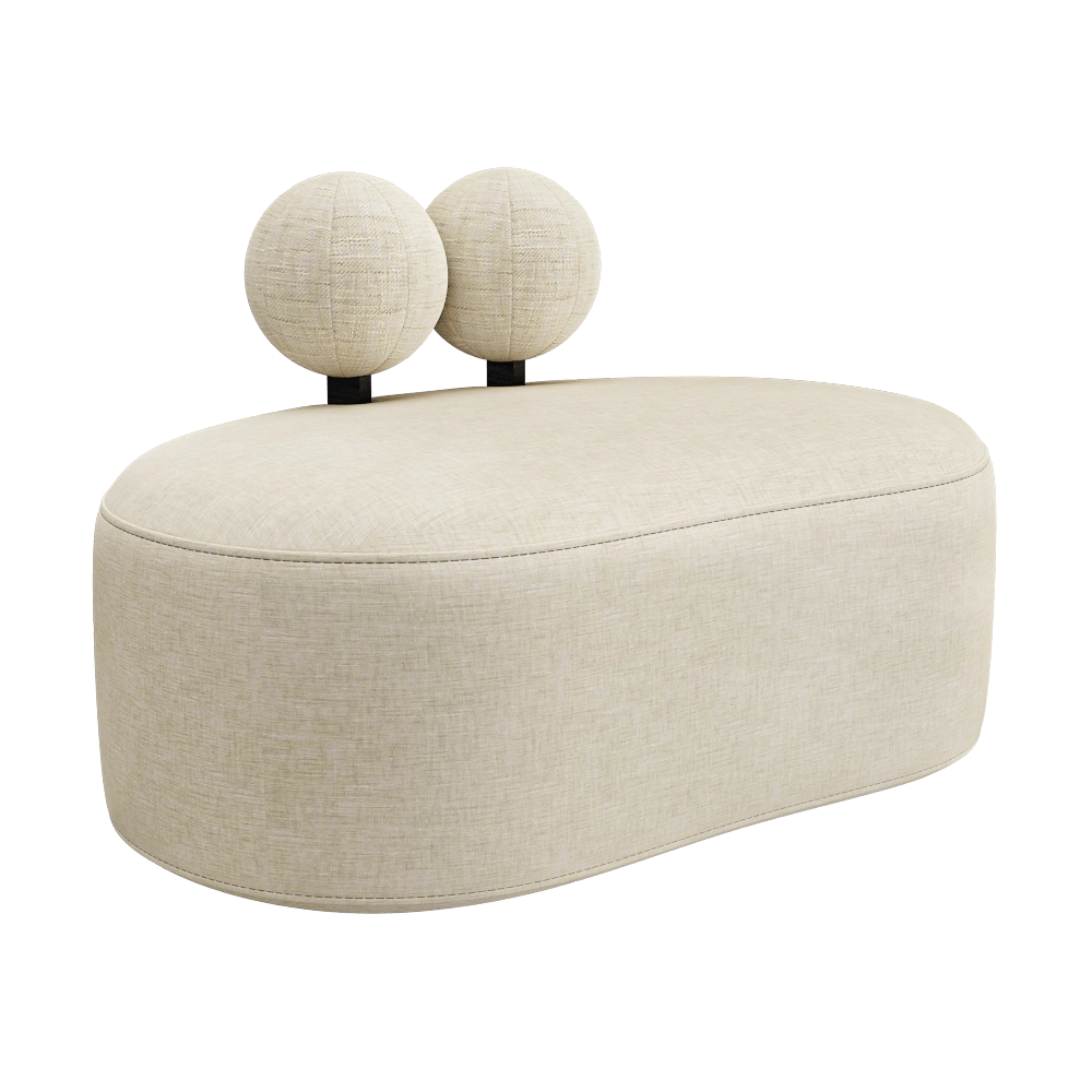 Archipelago – Armchair Pearl 3D Model