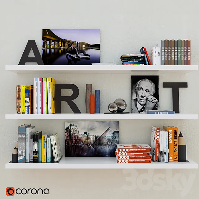 Architect Shelf 3D Model