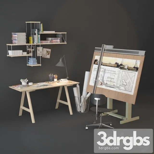 Architectural Corner 4 3D Model Download