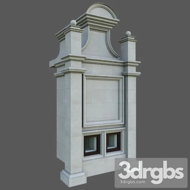 Architectural Element Classic 38 3D Model Download