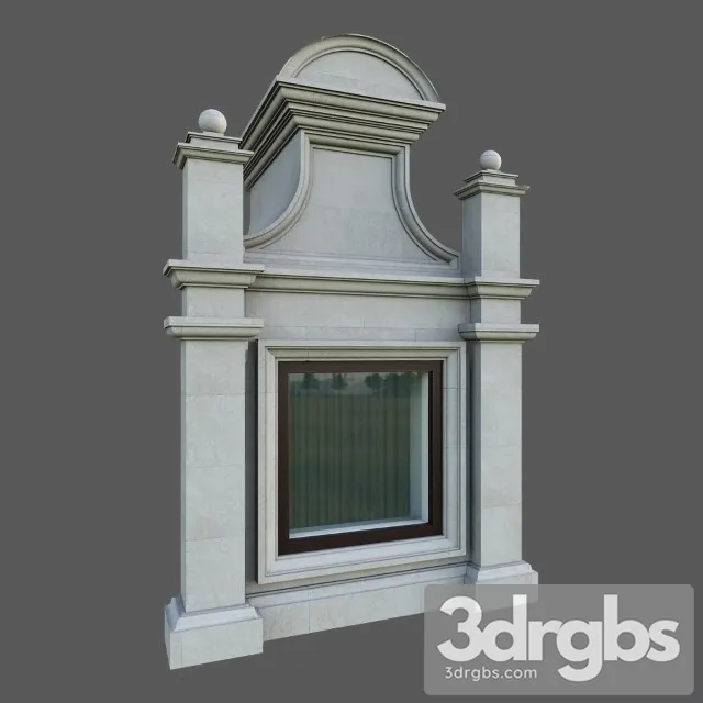 Architectural Element Classic 39 3D Model Download