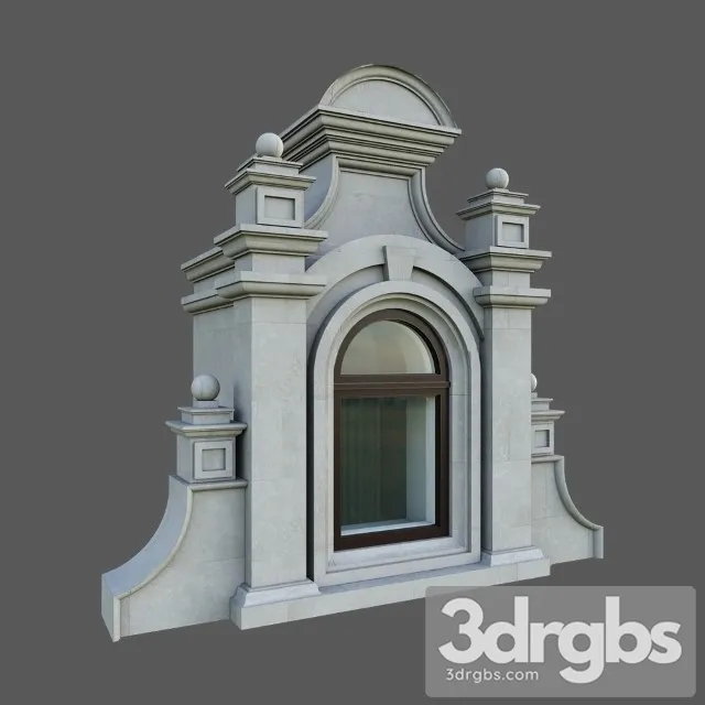 Architectural Element Classic 43 3D Model Download