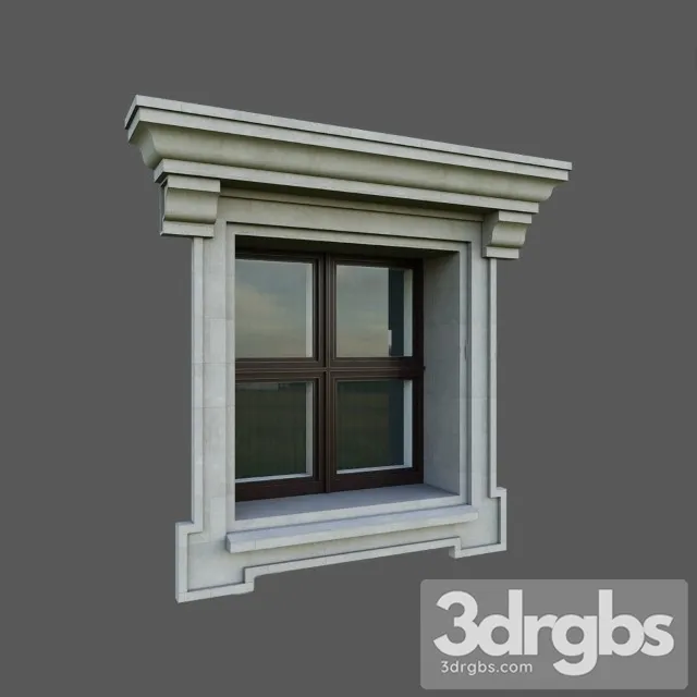 Architectural Element Classic 45 3D Model Download