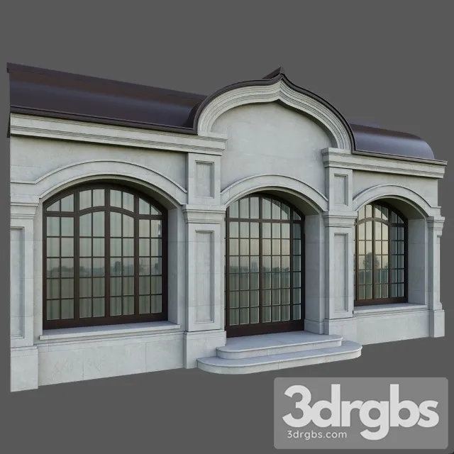 Architectural Element Classic 51 3D Model Download