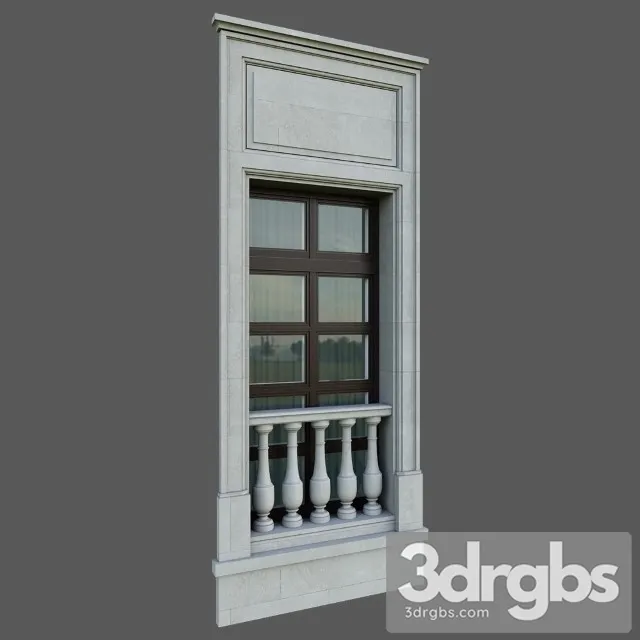Architectural Element Classic 54 3D Model Download
