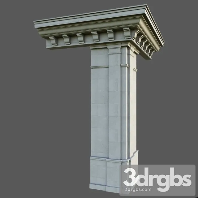 Architectural Element Classic 55 3D Model Download