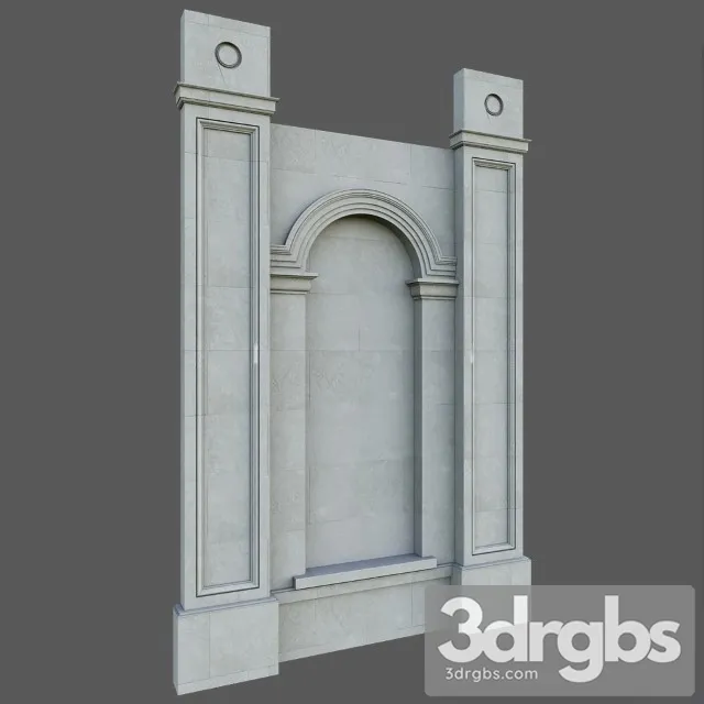 Architectural Element Classic 56 3D Model Download
