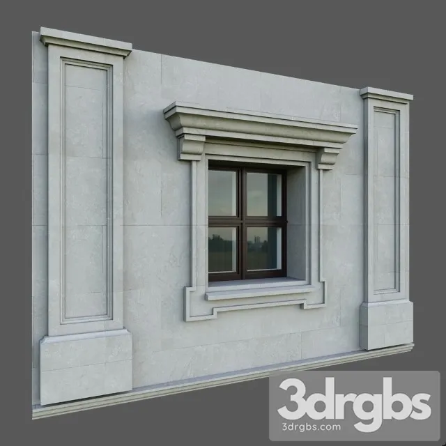 Architectural Element Classic 63 3D Model Download