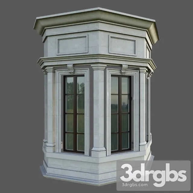 Architectural Element Classic 68 3D Model Download
