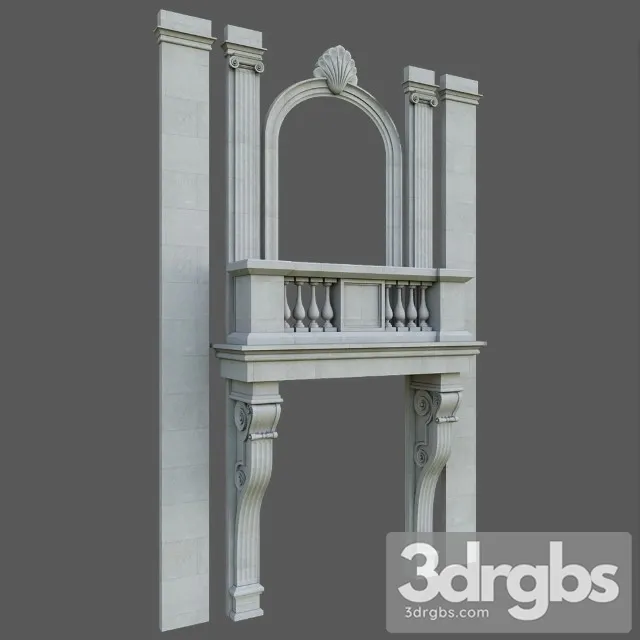Architectural Element Classic 70 3D Model Download