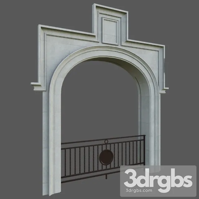 Architectural Element Classic 74 3D Model Download