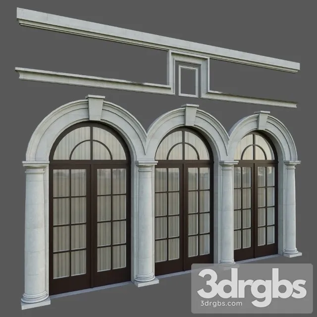 Architectural Element Classic 76 3D Model Download