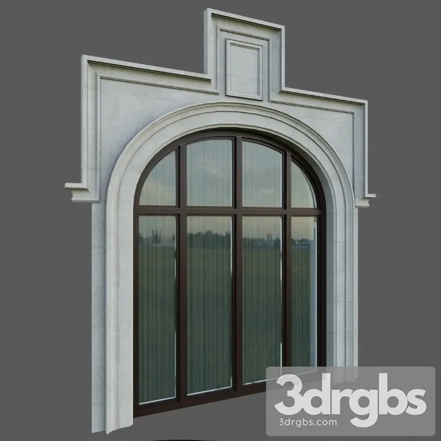 Architectural Element Classic 77 3D Model Download