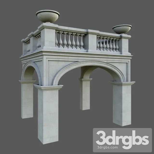 Architectural Element Classic 79 3D Model Download