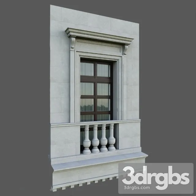 Architectural Element Classic 84 3D Model Download