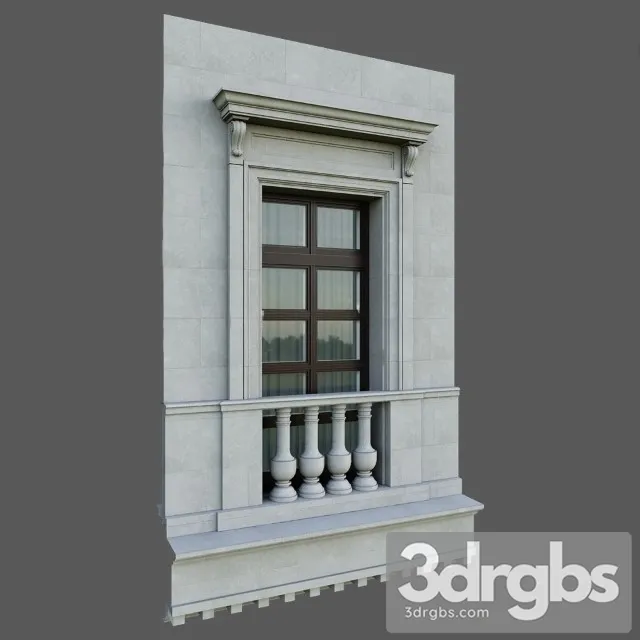 Architectural Element Classic 91 3D Model Download