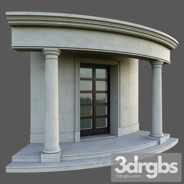 Architectural Element Classic 93 3D Model Download