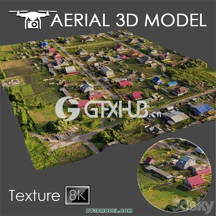 Architecture – Building – Aerial scan 14