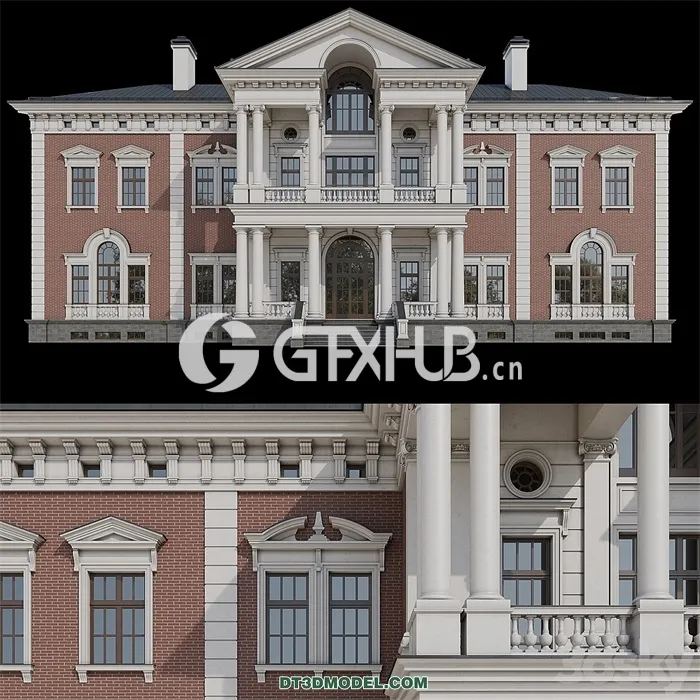 Architecture – Building – House facade classic