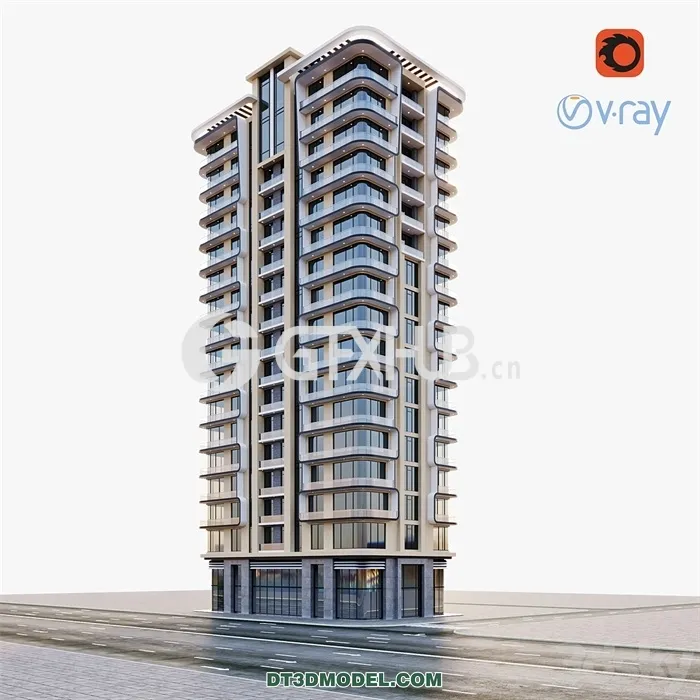 Architecture – Building – Modern residential building