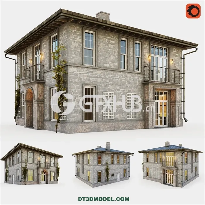 Architecture – Building – Vintage Cottage in vence Style