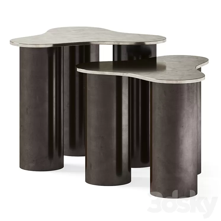 Archive for Space 001 Side Tables 3D Model Free Download