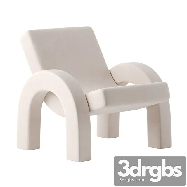 Arco lounge chair by dusty deco Arco lounge chair by dusty deco