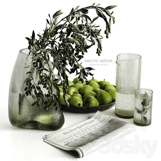 arctic apples 3DModel