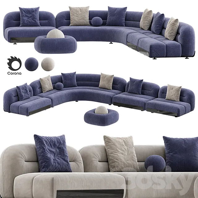 ARCUS Sofa 3DModel ARCUS Sofa 3DModel