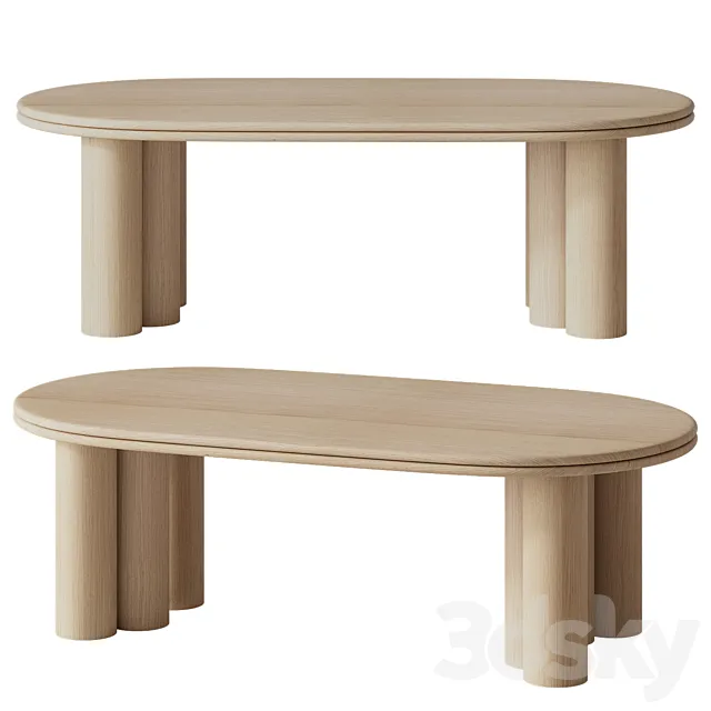 Ardell Coffee Table by Mcgeeandco 3D Model Ardell Coffee Table by Mcgeeandco 3D Model