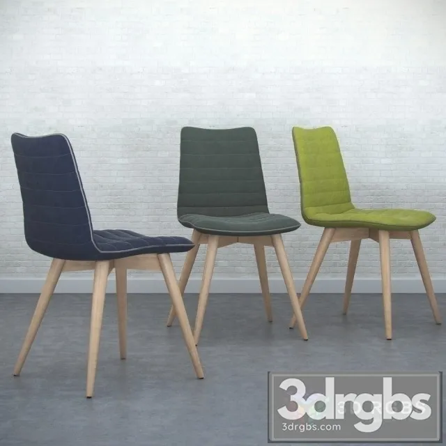 Areda Click Cover Chair 3D Model Download