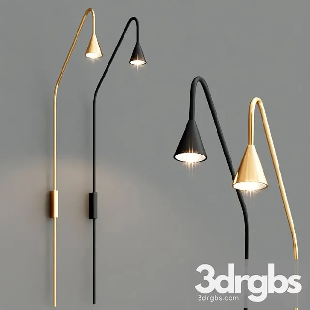 Arend Wall Lamp 3D Model Download