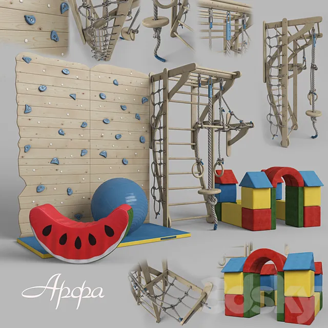 Arfa Sports Complex 3D Model Arfa Sports Complex 3D Model