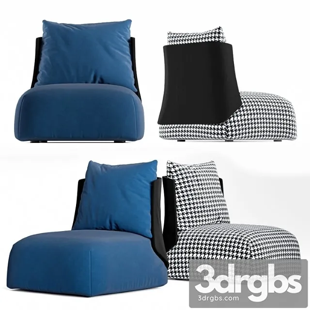 Arflex butterfly armchair 3D Model Download Arflex butterfly armchair 3D Model Download