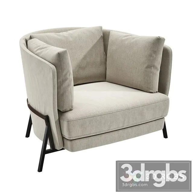Arflex Cradle Armchair 3D Model Download Arflex Cradle Armchair 3D Model Download
