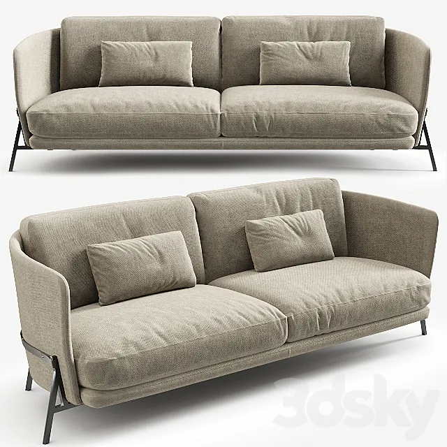 Arflex CRADLE sofa 3D Model