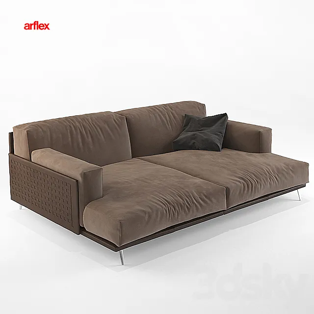 Arflex Frame lounge 3D Model Arflex Frame lounge 3D Model