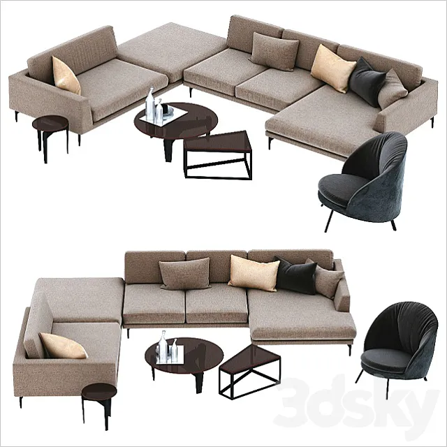 Arflex HOLLYWOOD 3DModel