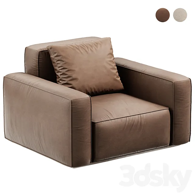 Arflex Marechiaro Armchair 3DModel Arflex Marechiaro Armchair 3DModel