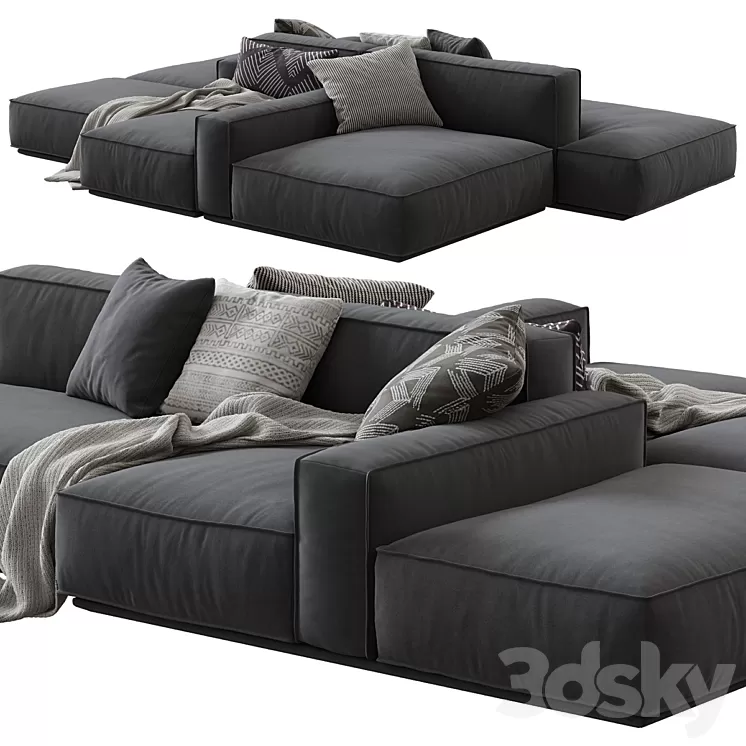 Arflex \/ Marechiaro XIII MH10 3D Model Free Download