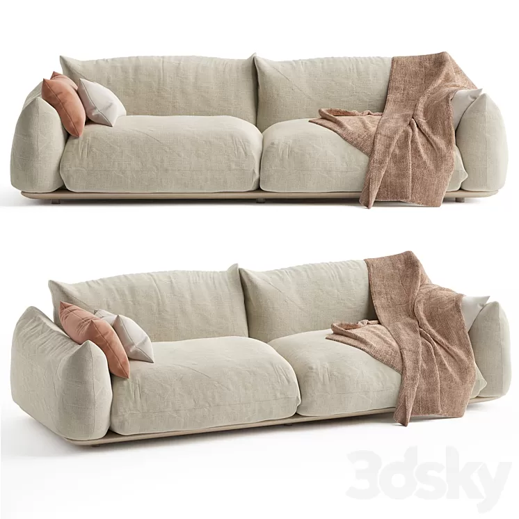 Arflex Marenco Sofa 3D Model Arflex Marenco Sofa 3D Model