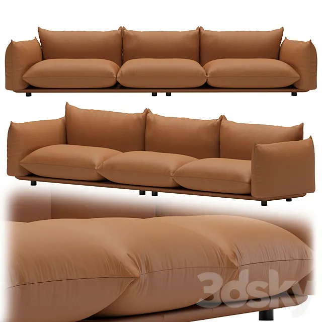 Arflex Marenco Sofa 3DModel Arflex Marenco Sofa 3DModel