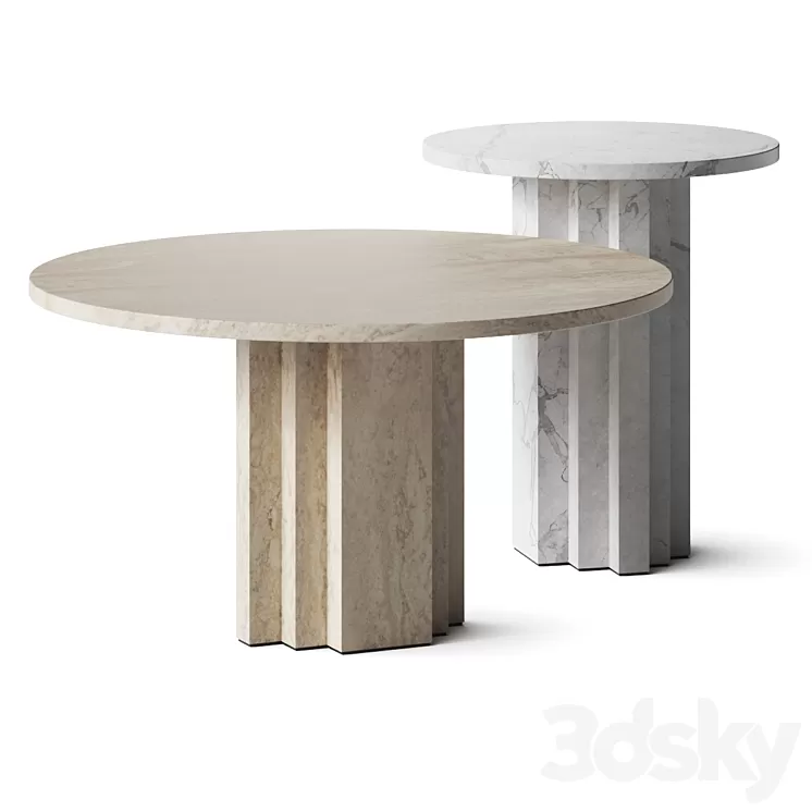Arflex Scalea Coffee Tables 3D Model Arflex Scalea Coffee Tables 3D Model