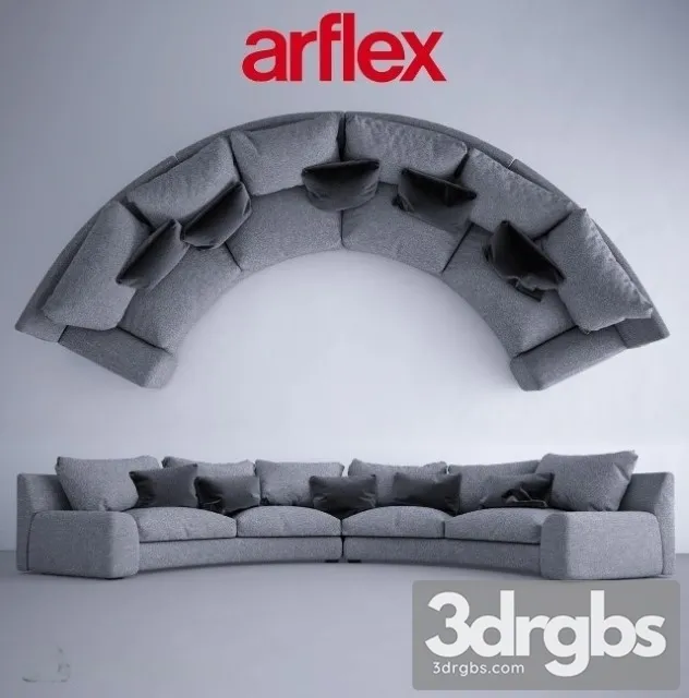 Arflex Sofa 01 3D Model Download Arflex Sofa 01 3D Model Download